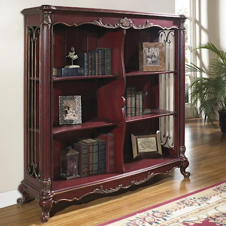 Accent Bookcase with Six Shelves